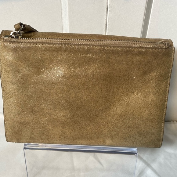 All saint’s | Gold glitz wallet clutch combo - leather - Picture 4 of 9